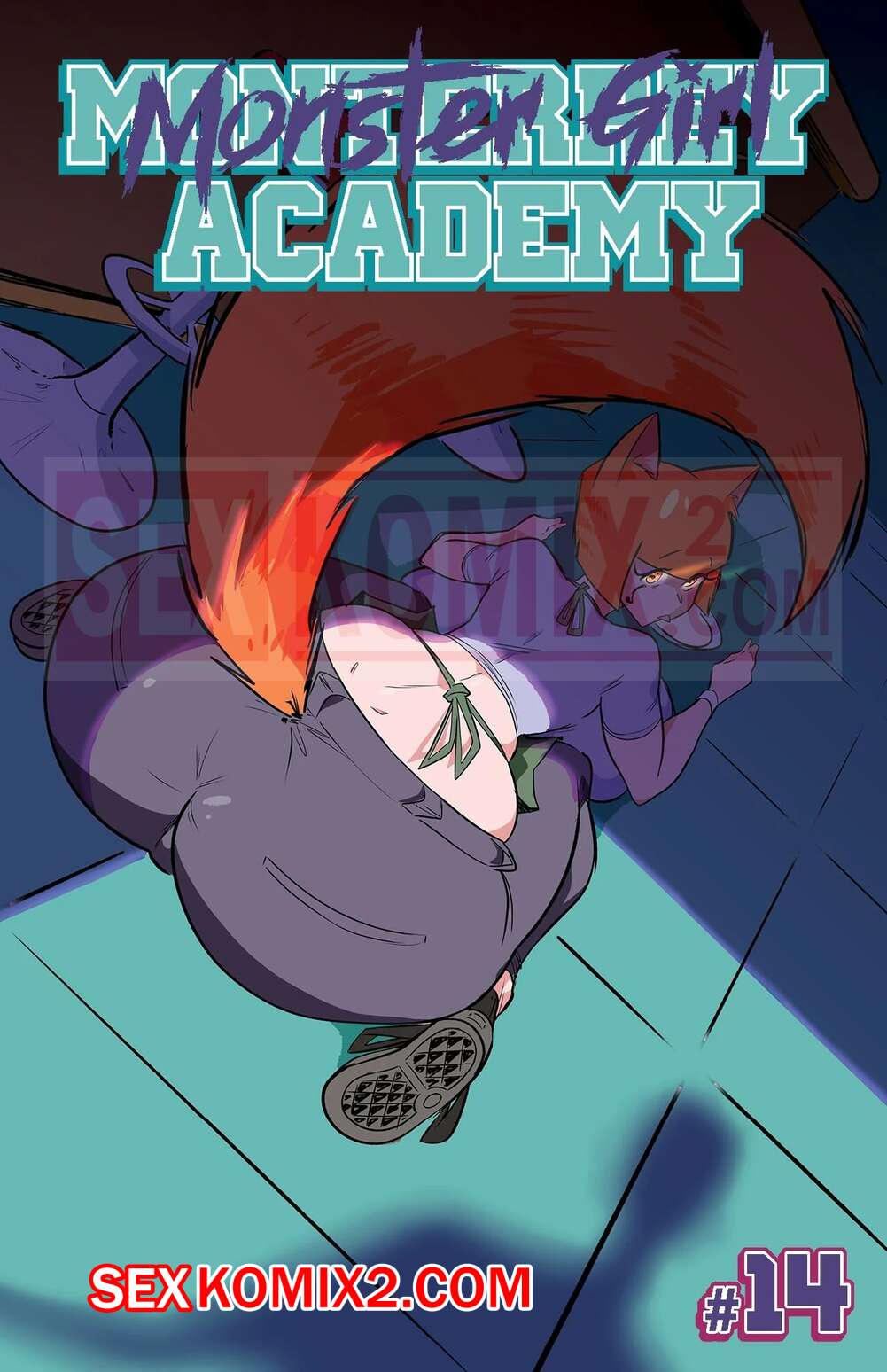 Порно комикс Академия девушек монстров. Часть 14. Monster Girl Academy. Worky Zark