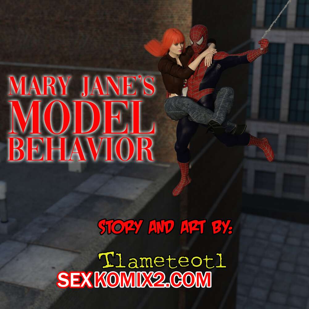 Порно комикс Человек Паук. Модель поведения Мэри Джейн. Mary Jane Model Behaviour. Tlameteotl
