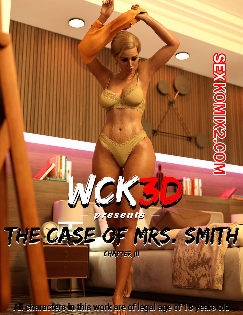 Порно комикс Дело миссис Смит. Часть 3. The Case Of Mrs. Smith. WCK3D