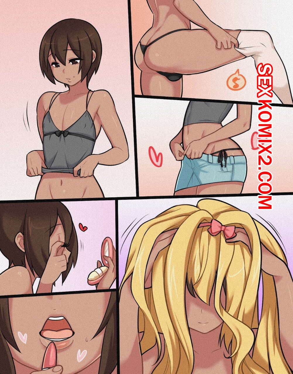 Порно комикс Доброе утро.