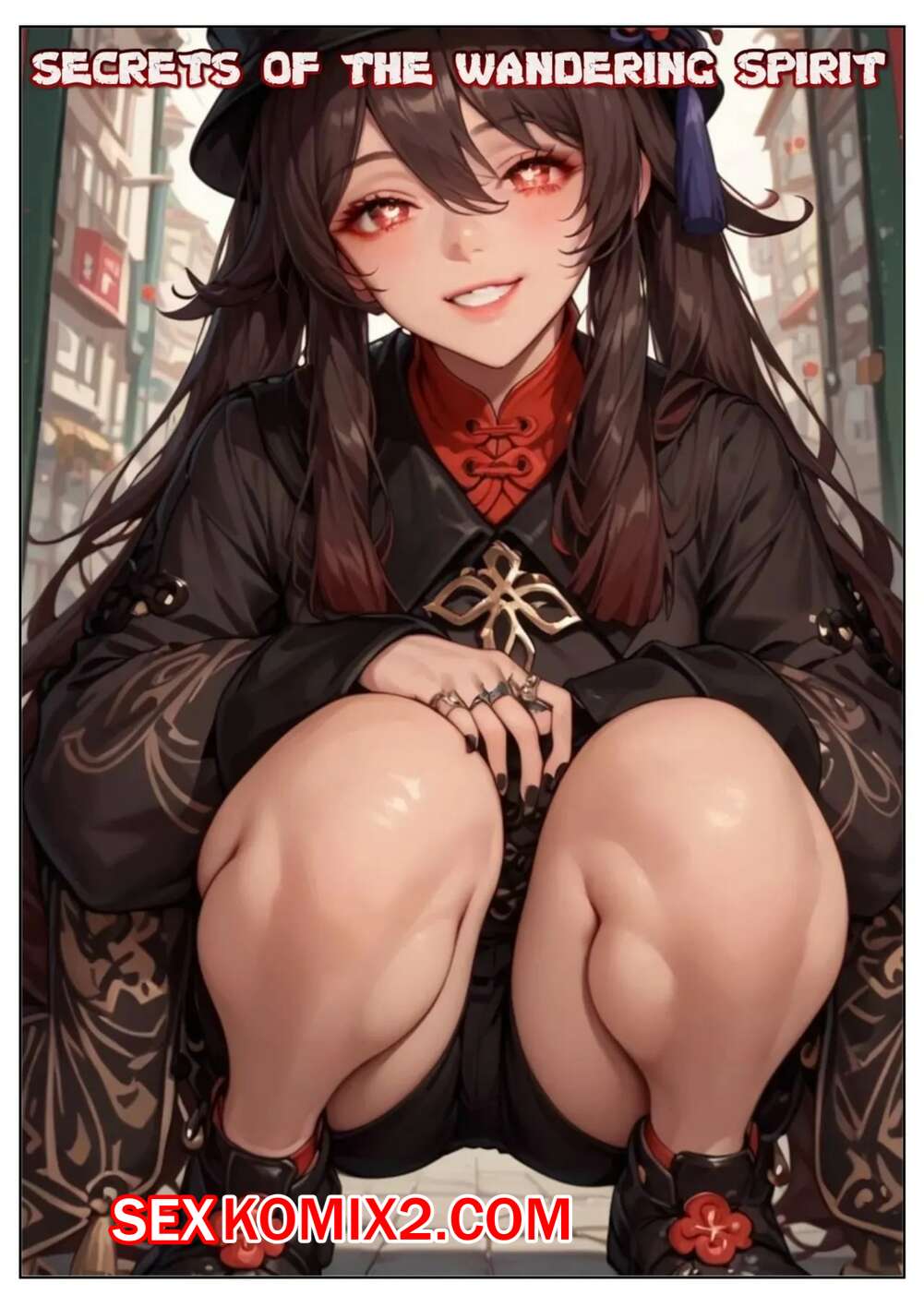 Порно комикс Genshin Impact. Болезненная девчонка Лиюэ. The Morbid Minx Of Liyue. Genshin Gooner