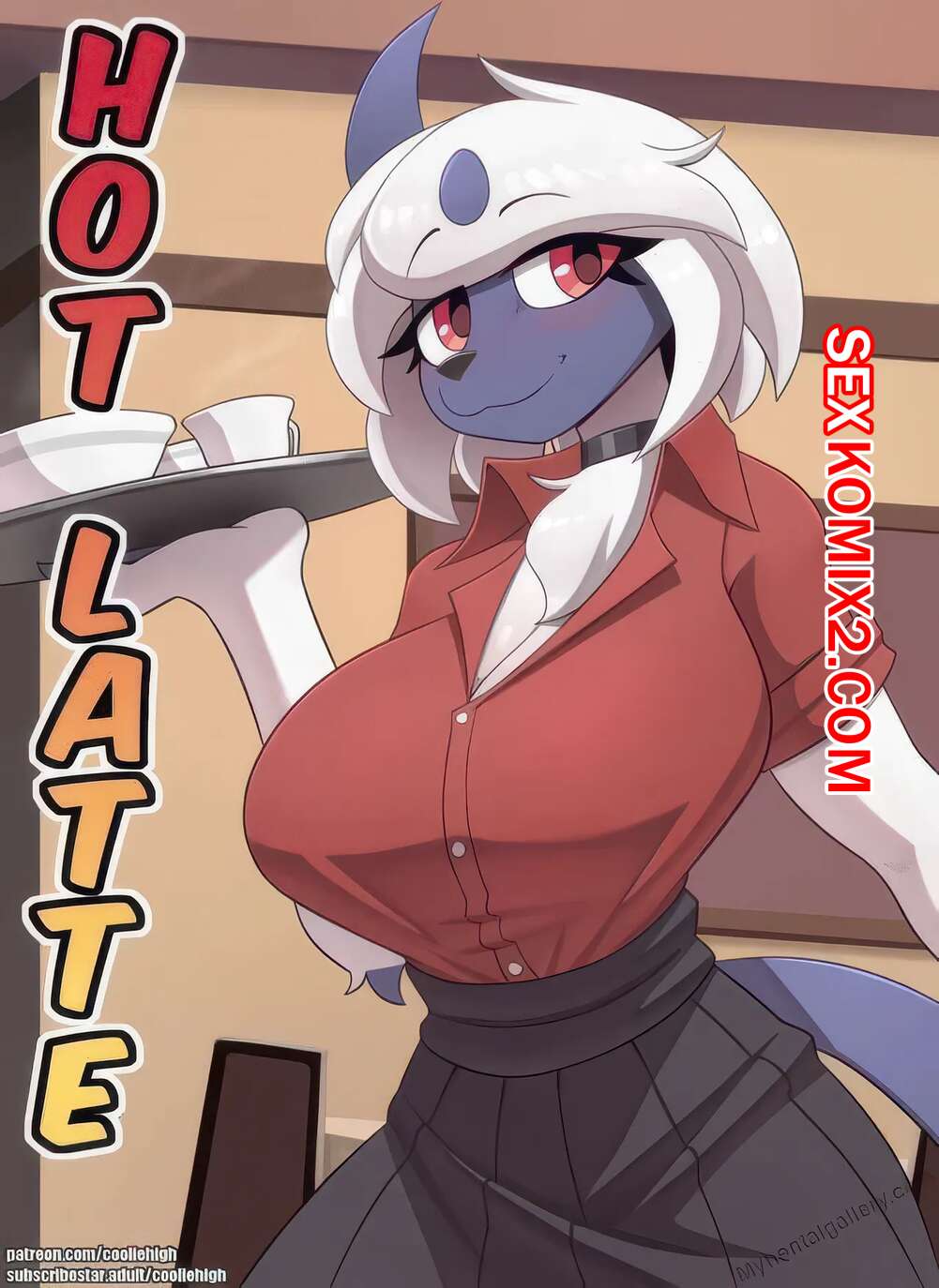 Порно комикс Горячий латте. Hot Latte. cooliehigh.