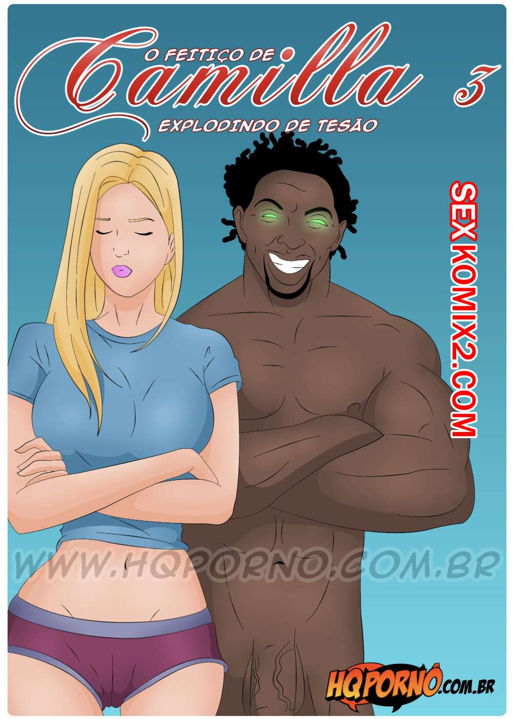 Порно комикс Камилла. Часть 3. O Feitico de Camilla. HQporno