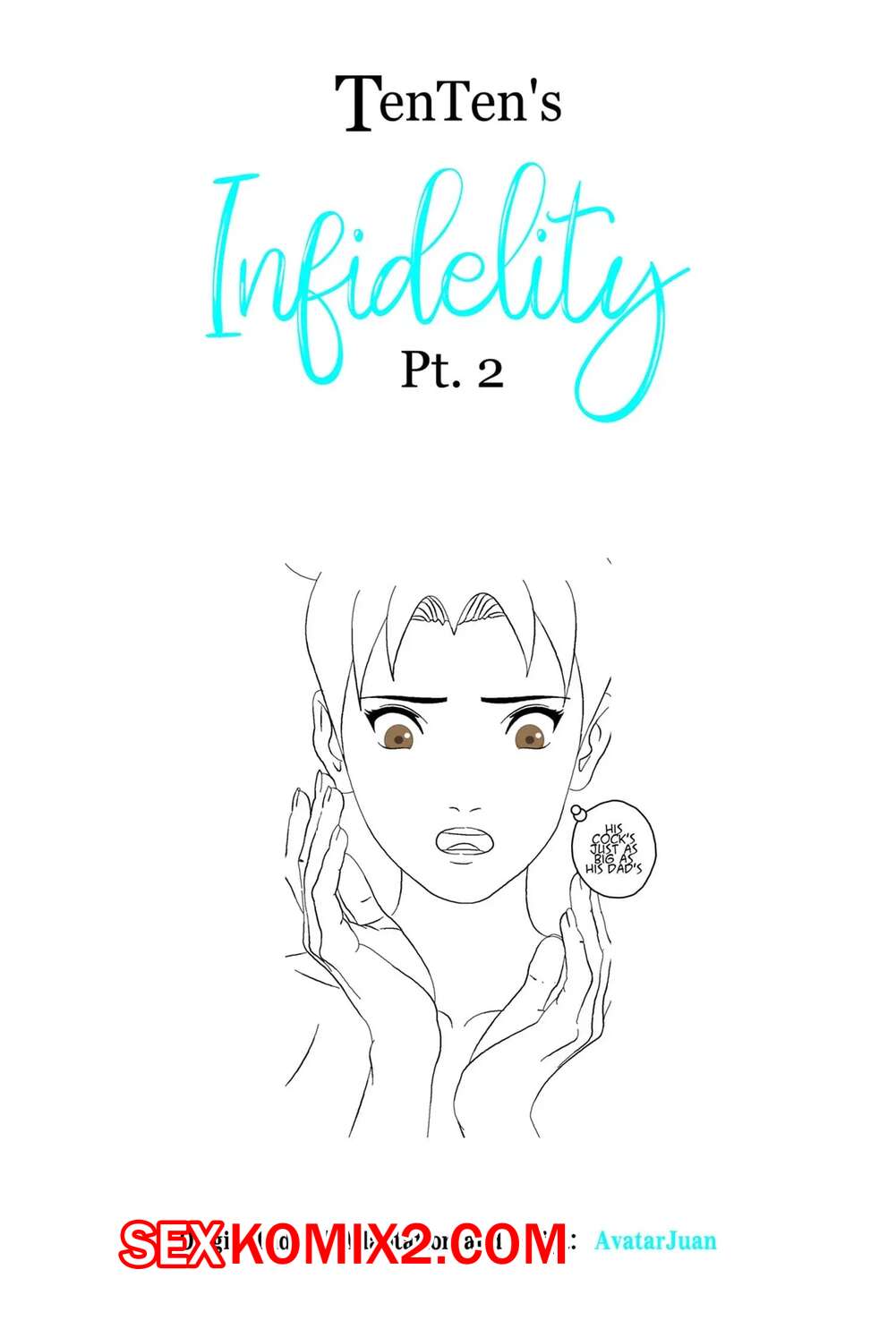 Порно комикс Наруто. Неверность TenTen. Часть 2. TenTens Infidelity. Super Melons