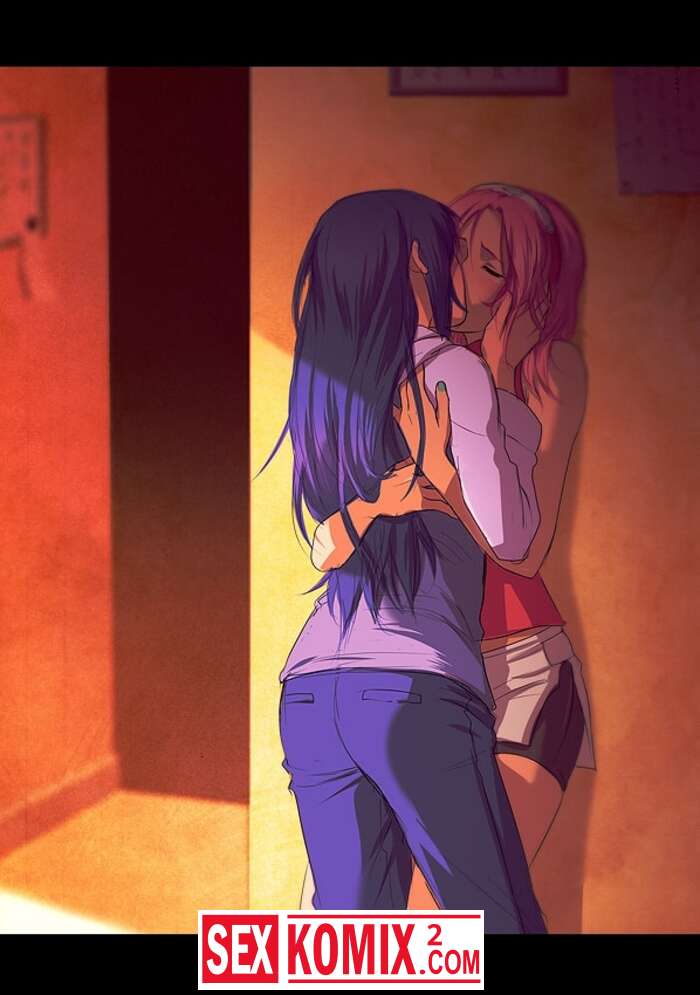 Порно комикс Наруто. Сакура и Хината.