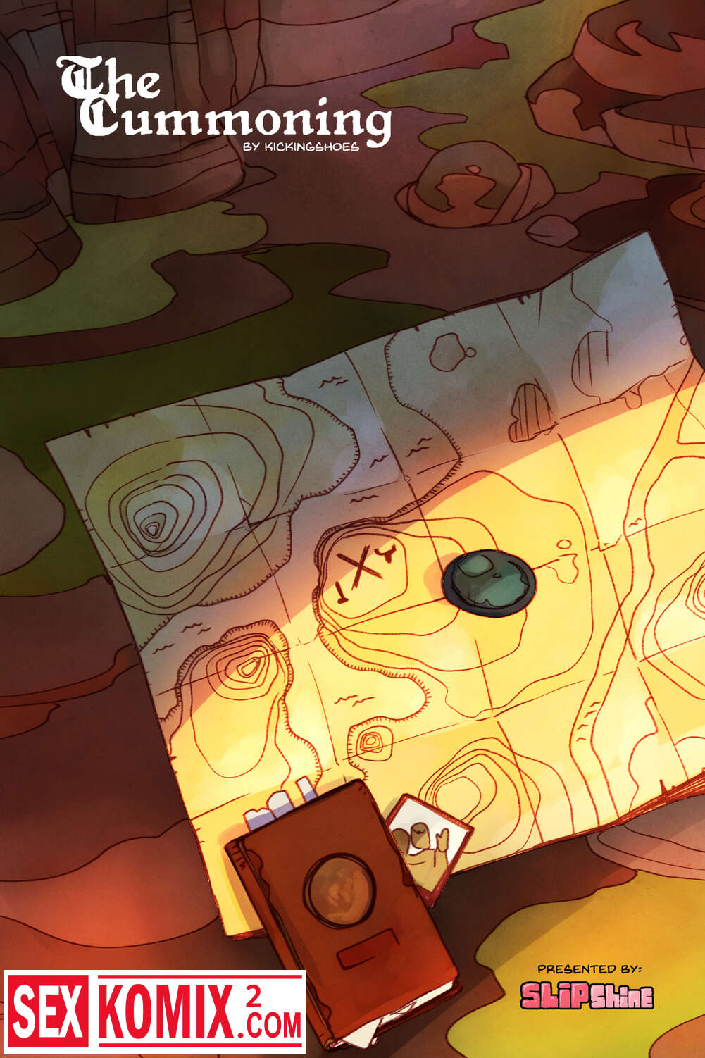 Порно комикс Призыв спермы.