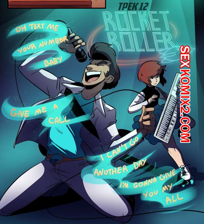 Порно комикс Рок хуй. The Rock Cocks. Часть 12. Rocket Roller