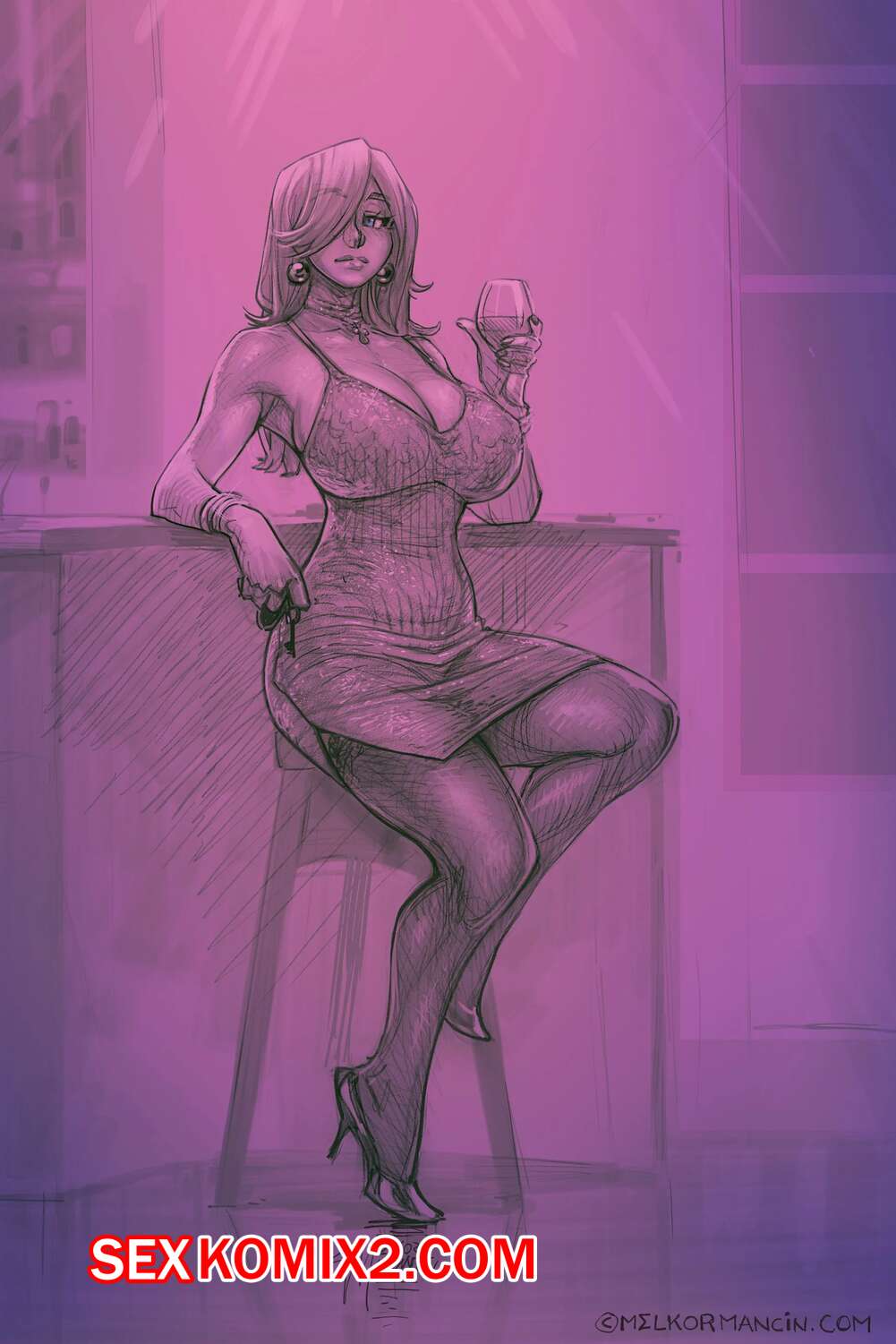 Порно комикс Свидание Джанис. Janice Date. Romulo Melkor Mancin.